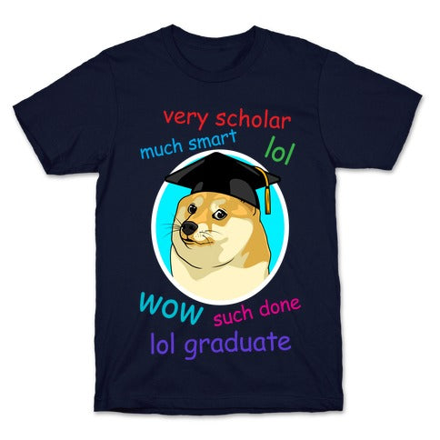 Doge Graduate T-Shirt